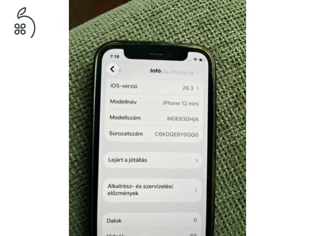 Iphone 12 mini 128gb független