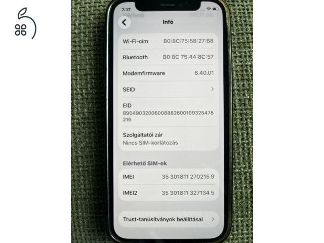 Iphone 12 mini 128gb független