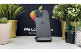 iPhone 16 Pro 256GB Fekete, Független - 1ÉV Garancia, Számla
