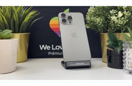 iPhone 15 Pro Max 256GB Natúr Titán, Független - 1ÉV Garancia, Számla