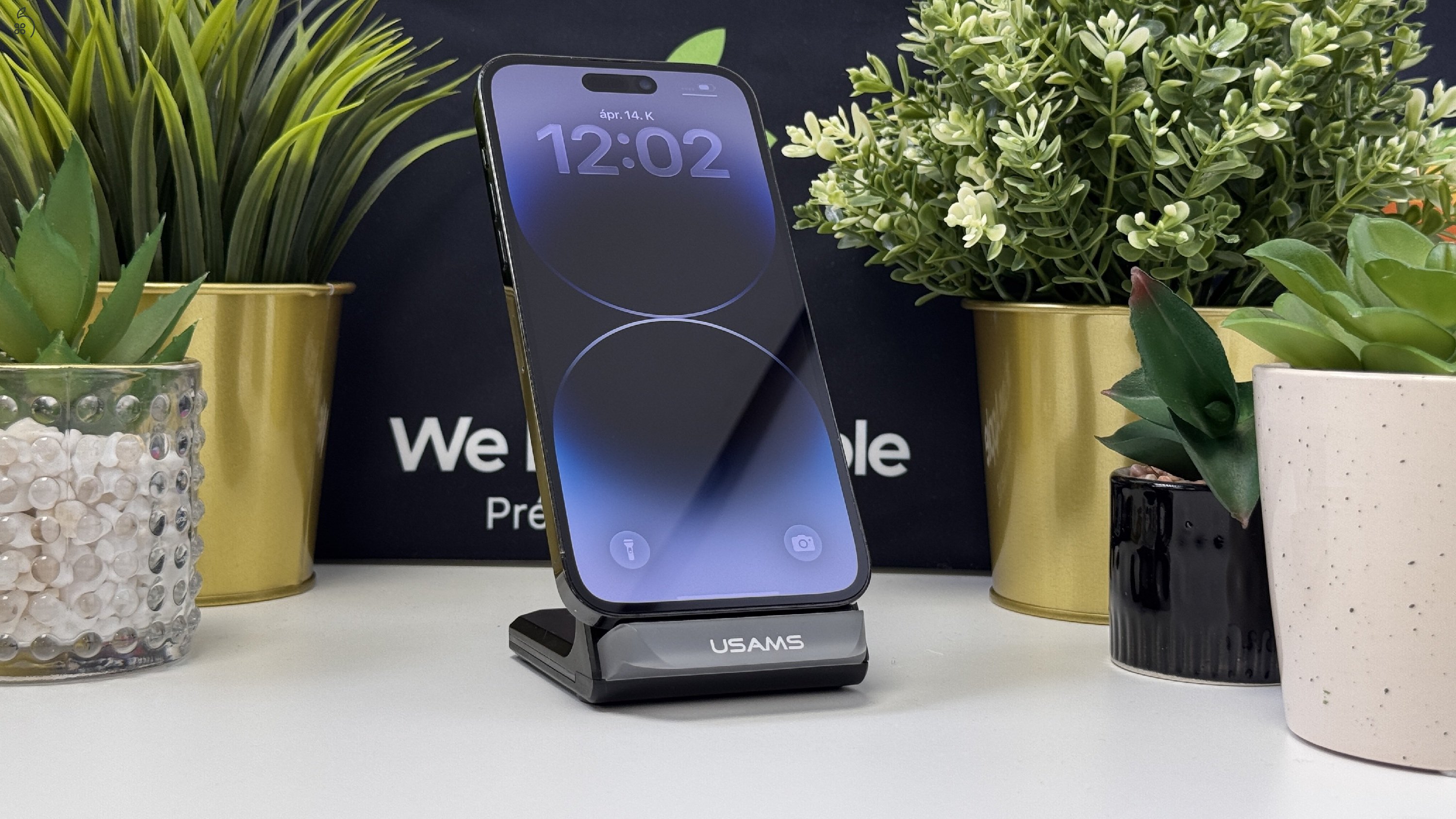 iPhone 14 Pro Max 128GB Asztrofekete, Független - Számla, 1ÉV Garancia