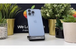 iPhone 13 Pro 512GB Sierra Kék, Független - 1ÉV Garancia, Számla