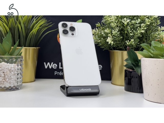 iPhone 13 Pro Max 128GB Fehér, Független - 1ÉV Garancia, Számla