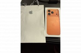 Új iPhone 17 Pro Cosmic Orange 256GB gyárilag kártya-független, apple világgaranciával