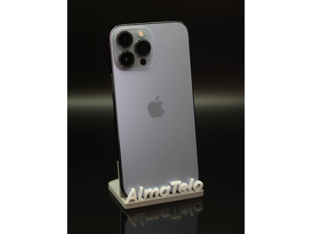 Apple iPhone 13 Pro Max 128 GB Sierra Blue 100% akku - 12 HÓ GARANCIA