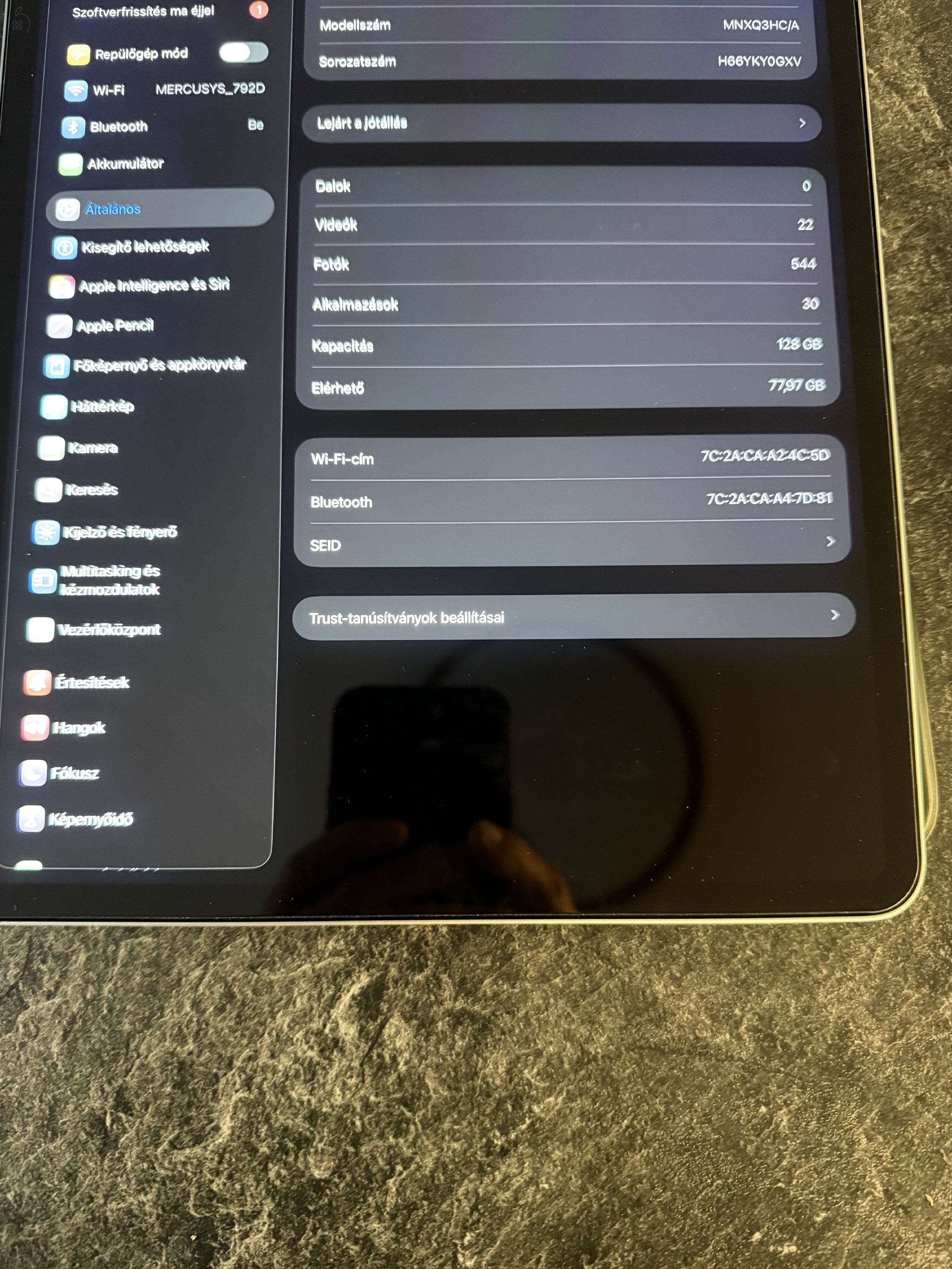 Ipad Pro 12,9 M2 6gen