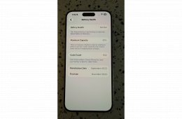 iPhone 15 Pro Max 256 GB natural titanium – hibátlan állapot, dobozzal, eredeti tartozékokkal