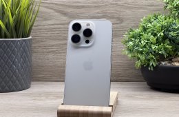 Hibátlan iPhone 15 Pro White Titanium 128GB 2 ÉV Garanciával 100%