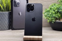 Hibátlan iPhone 13 Pro Max Graphite 128GB 2 ÉV Garanciával 93%