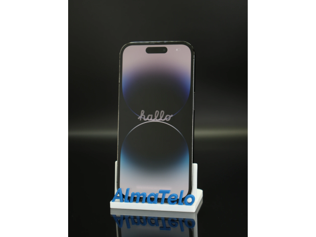 Apple iPhone 14 Pro eSIM 128 GB Space Black 100% akku - 12 HÓ GARANCIA