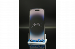 Apple iPhone 14 Pro eSIM 128 GB Space Black 100% akku - 12 HÓ GARANCIA