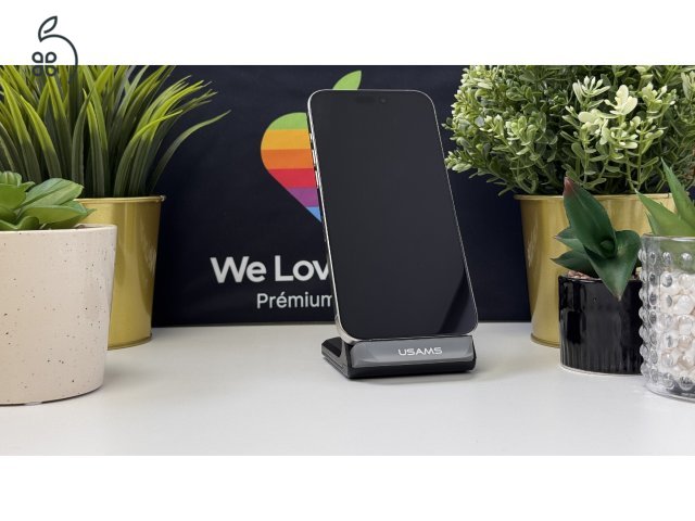 iPhone 15 Pro Max 256GB Fehér Titán, Független - 1ÉV Garancia, Számla