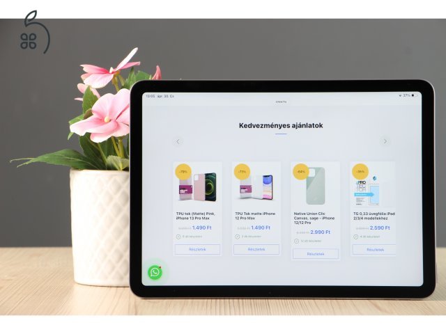 IPAD AIR 11” M3 – SZUPER ÚJSZERŰ ÁLLAPOT, ERŐ, AMI ÉVEKIG KISZOLGÁL
