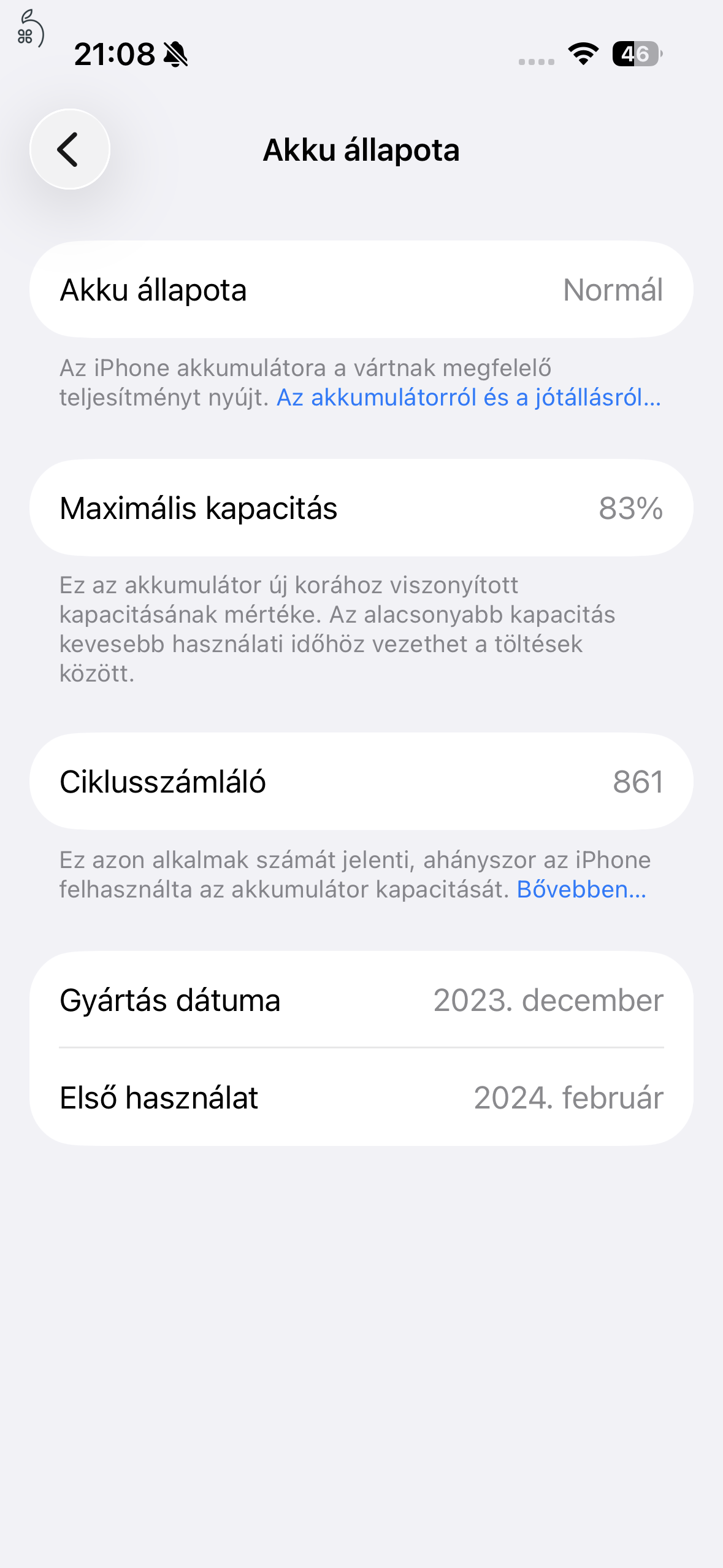 Iphone 15 pro, 128 GB, White Titanium