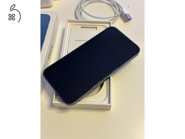 iPhone 13 kék hibátlan, 100% akku