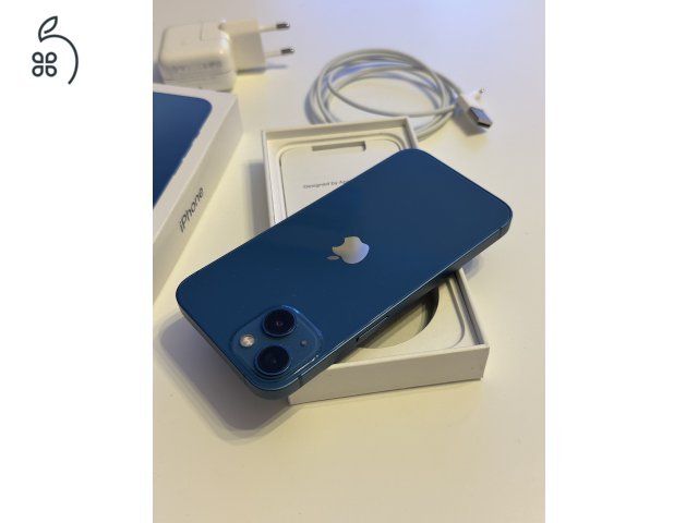 iPhone 13 kék hibátlan, 100% akku