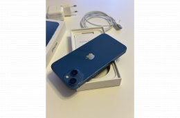 iPhone 13 kék hibátlan, 100% akku