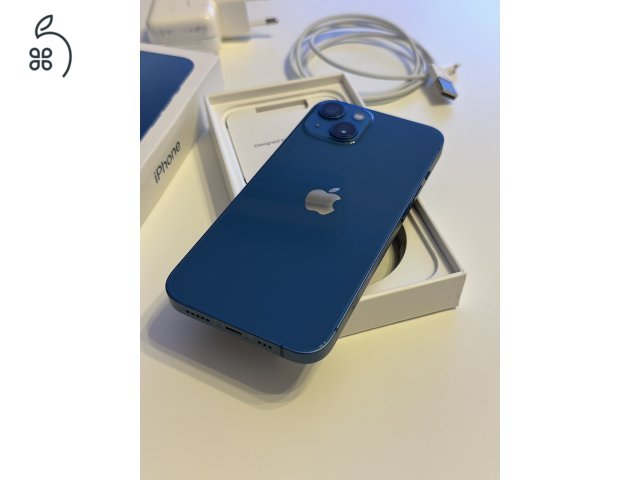 iPhone 13 kék hibátlan, 100% akku