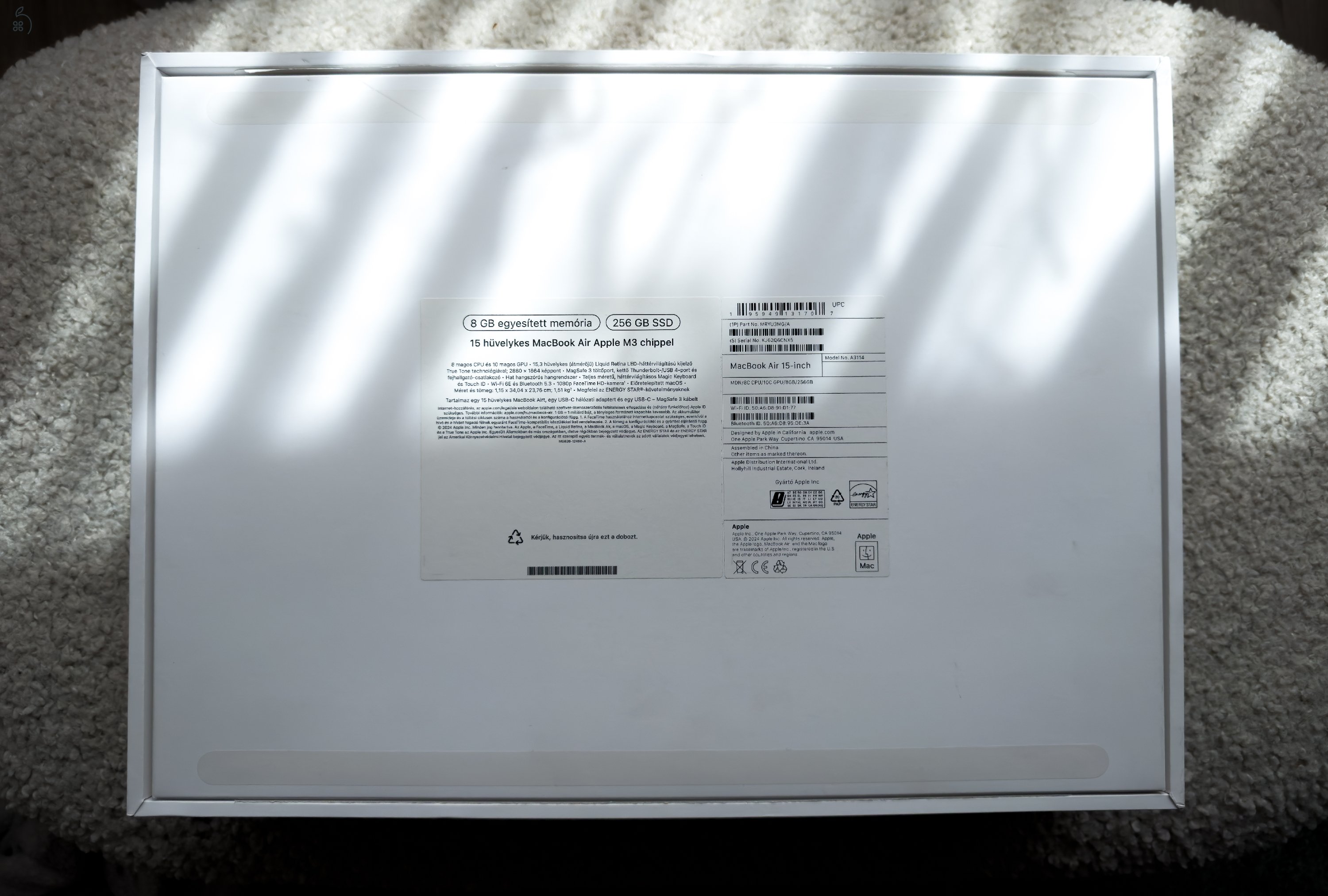 MacBook Air M3 15