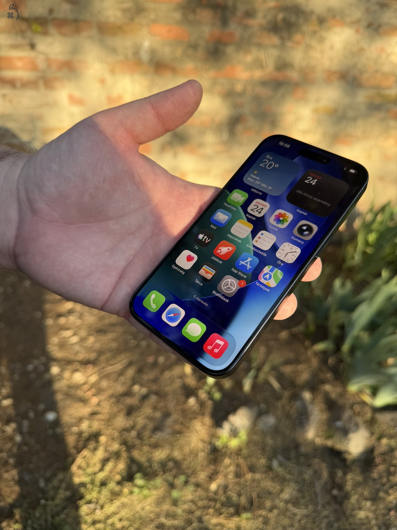 ÚJ Apple Iphone 15 Pro 128 GB Független