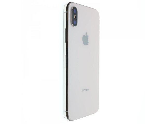 Apple iPhone X 64 GB Silver 100%