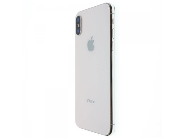 Apple iPhone X 64 GB Silver 100%