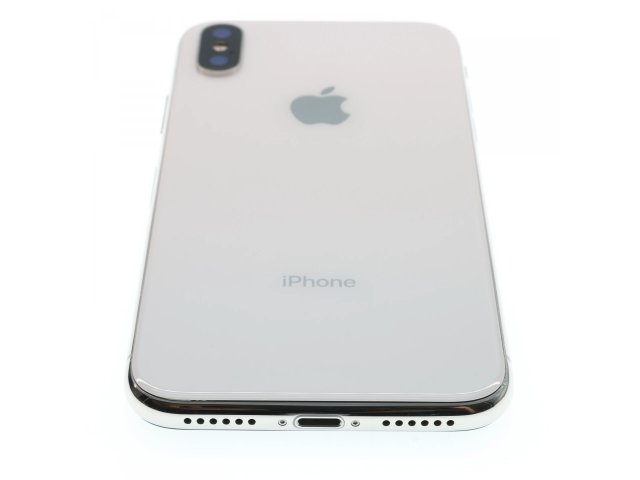 Apple iPhone X 64 GB Silver 100%