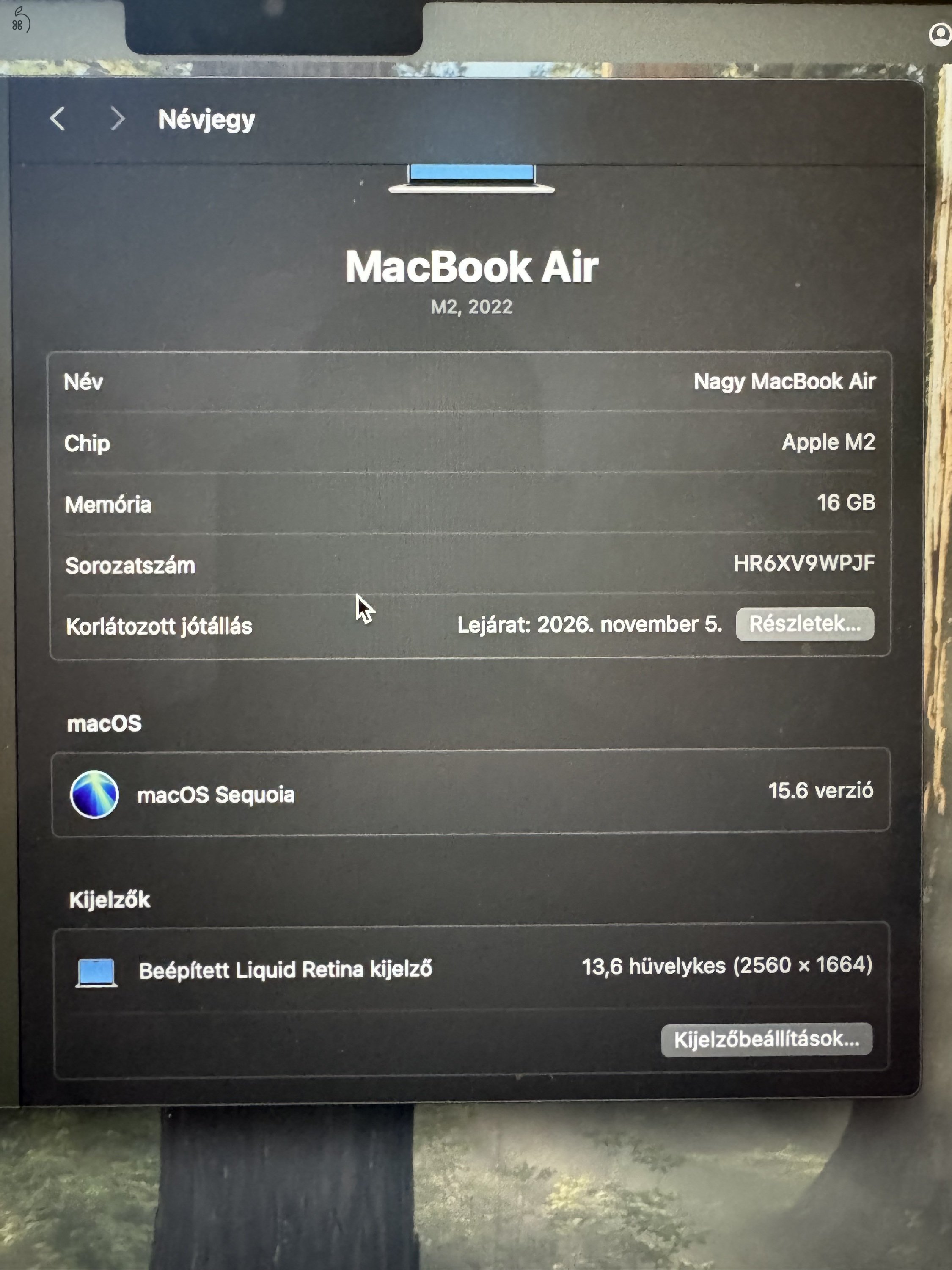 MacBook Air M2, 100%-os akksi, 5 év garancia ❗️