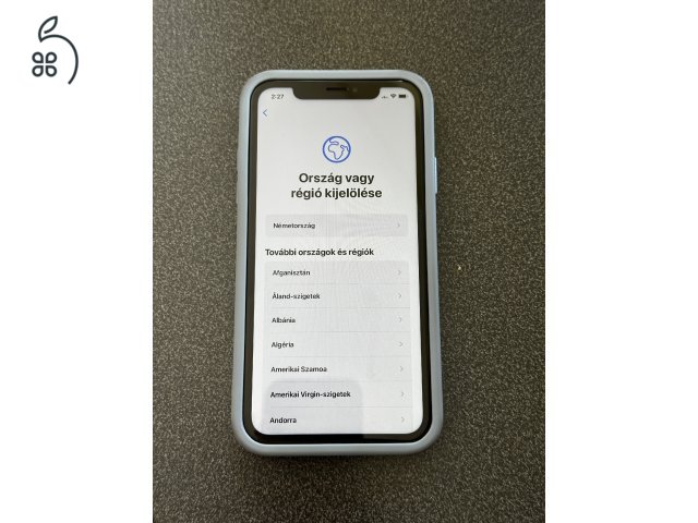 iPhone XR 128GB 100% Akku (kártyafüggetlen)