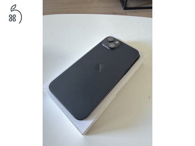 iPhone 15 Plus 256GB fekete – független – 87% akku – szép állapot