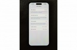 iPhone 15 Plus 256GB fekete – független – 87% akku – szép állapot