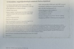 Macbook pro 13, 2015