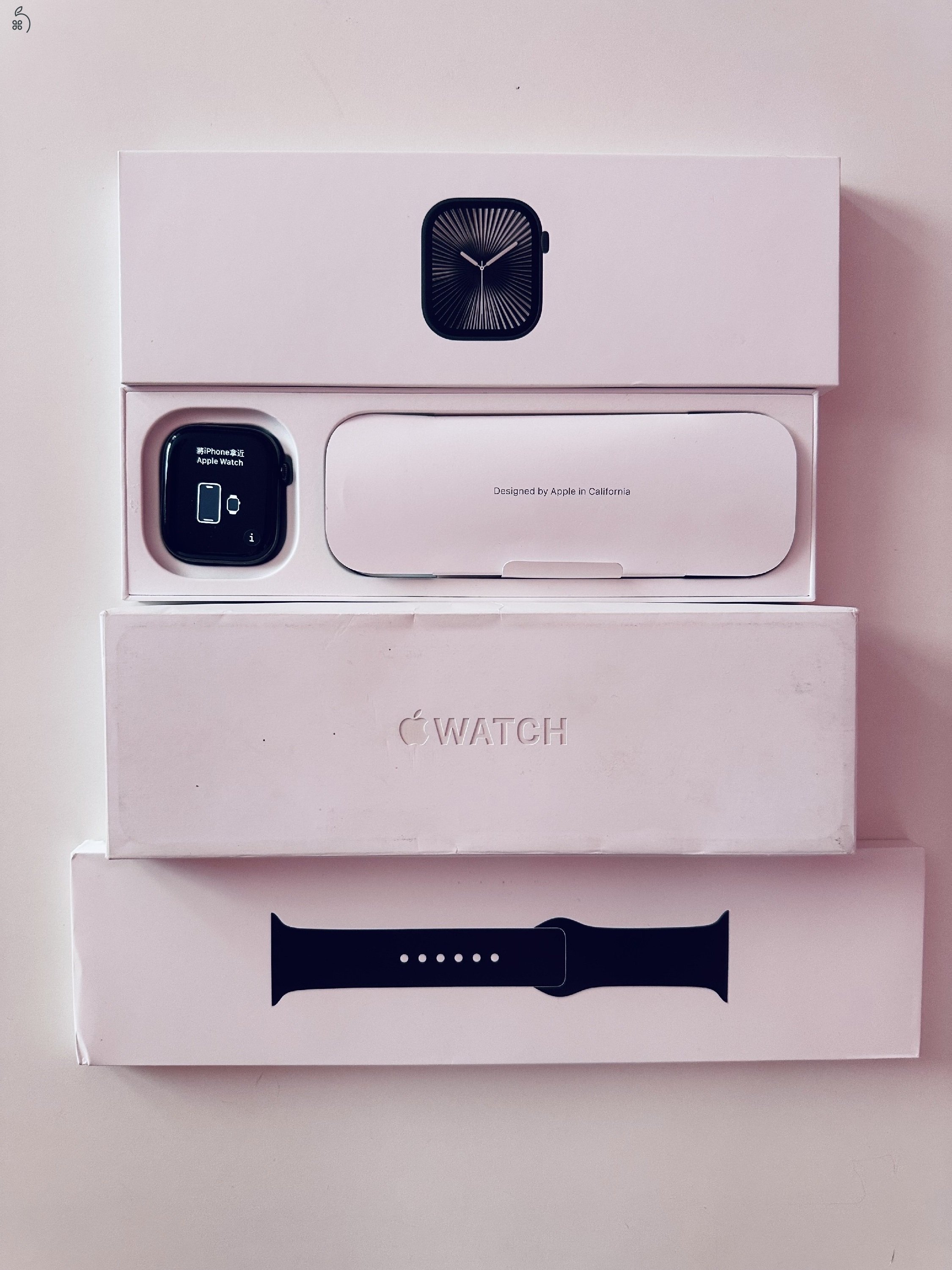 APPLE WATCH SERIES 10 46MM TITANIUM BLACK  APPLE GARANCIA 2026.10.13-IG