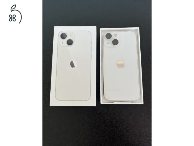 APPLE iPhone 13 Mini 128GB - Starlight (Fehér színű) Újszerű-Kártyafüggetlen