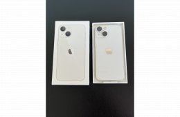 APPLE iPhone 13 Mini 128GB - Starlight (Fehér színű) Újszerű-Kártyafüggetlen