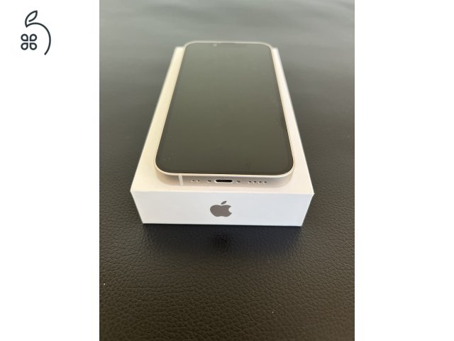 APPLE iPhone 13 Mini 128GB - Starlight (Fehér színű) Újszerű-Kártyafüggetlen