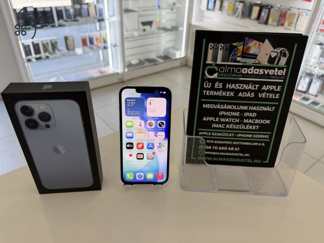 iPhone 13 Pro 128GB Független Újszerű/1 hónap gar./Akku 87%/p4875