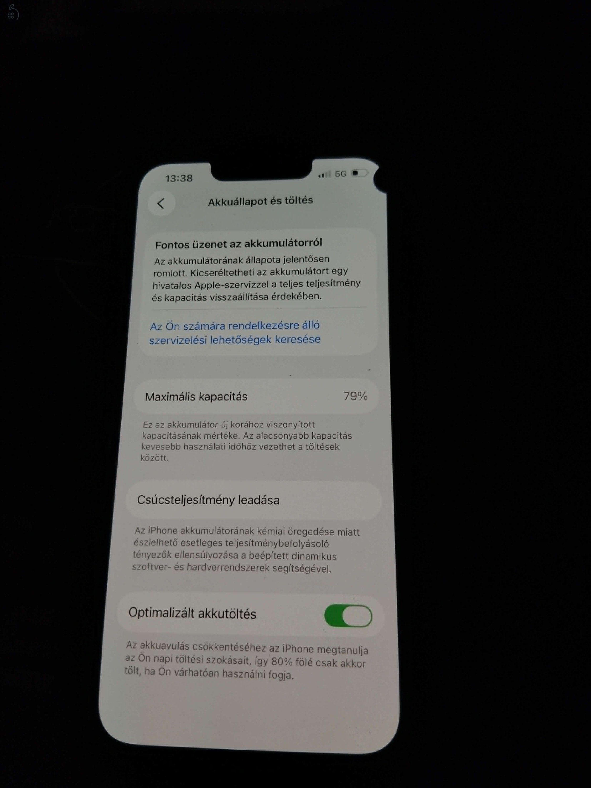 Alkalmi vétel! iPhone 13 256gb