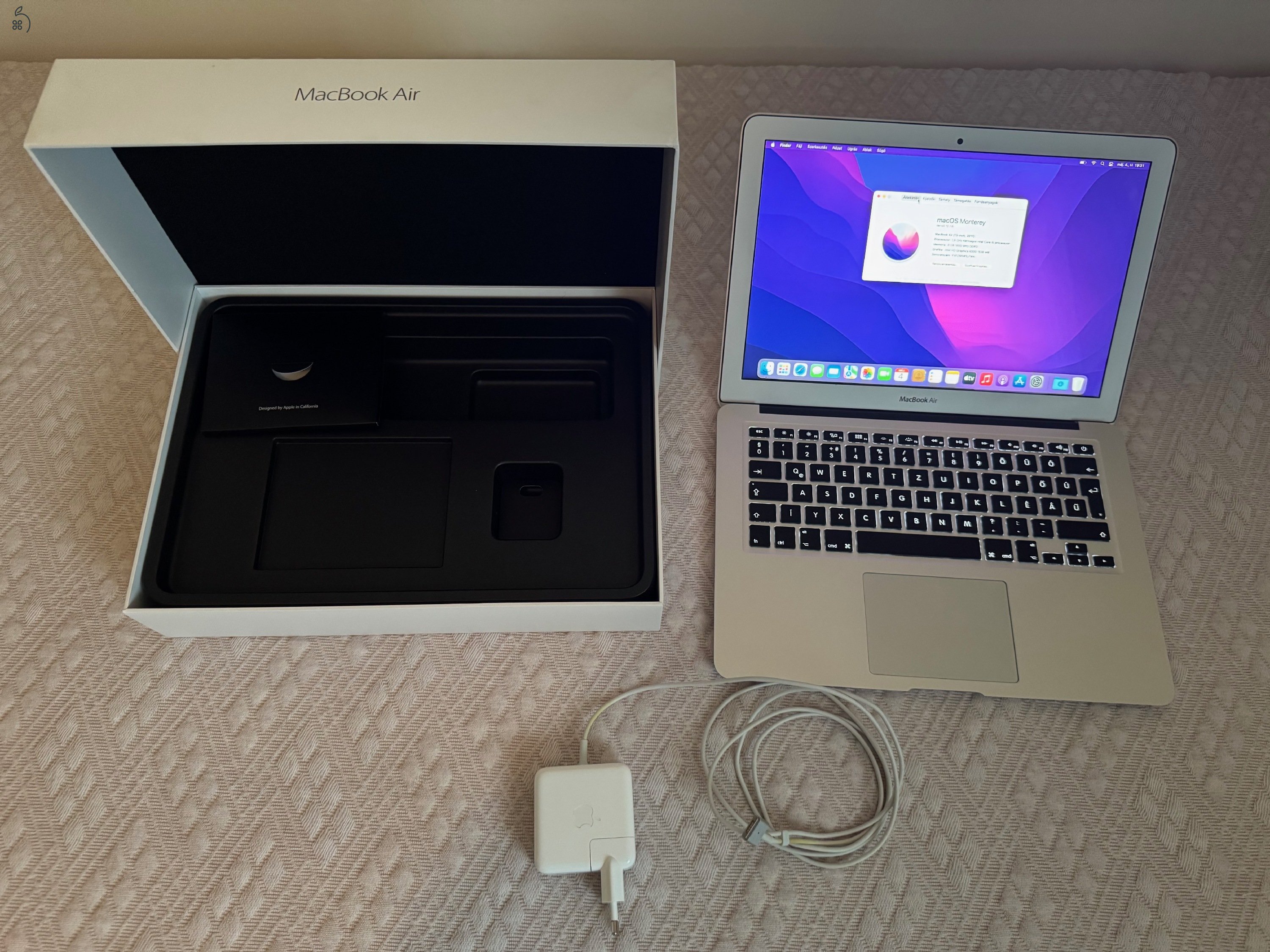 Macbook Air 13 i5 128GB 8GB silver