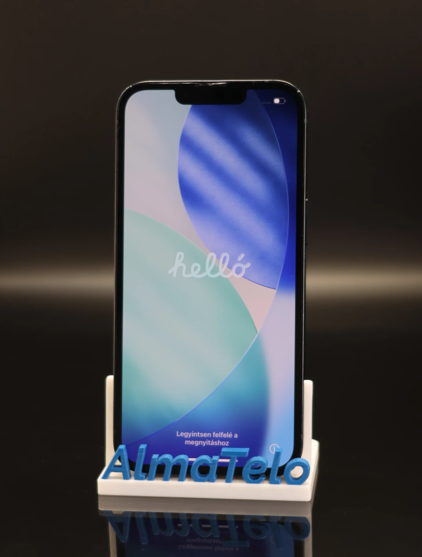 Apple iPhone 13 256 GB Midnight 100% akku - 12 HÓ GARANCIA