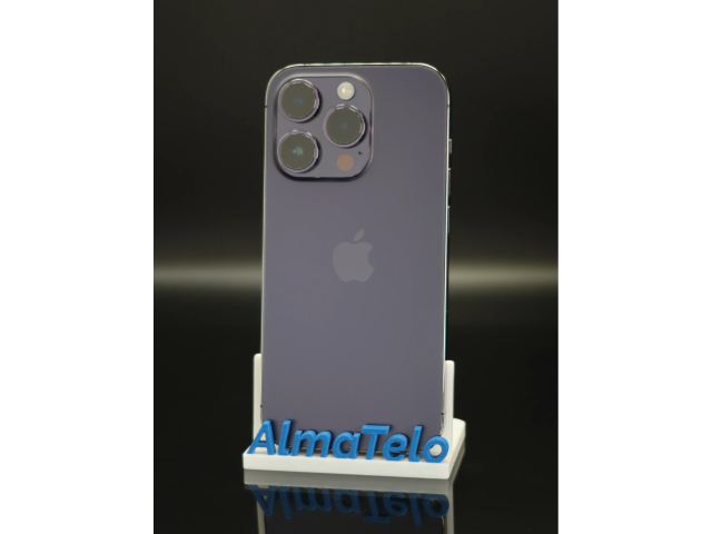Apple iPhone 14 Pro 256 GB Deep Purple 100% akku - 12 HÓ GARANCIA