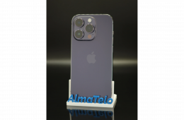 Apple iPhone 14 Pro 256 GB Deep Purple 100% akku - 12 HÓ GARANCIA