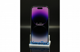 Apple iPhone 14 Pro 256 GB Deep Purple 100% akku - 12 HÓ GARANCIA