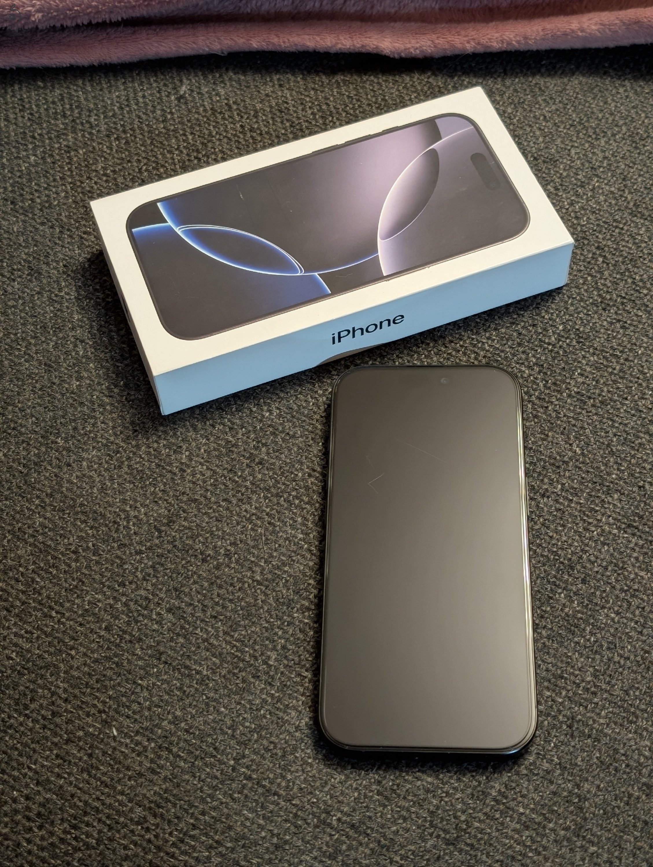 iPhone 16 Pro Black Titanium