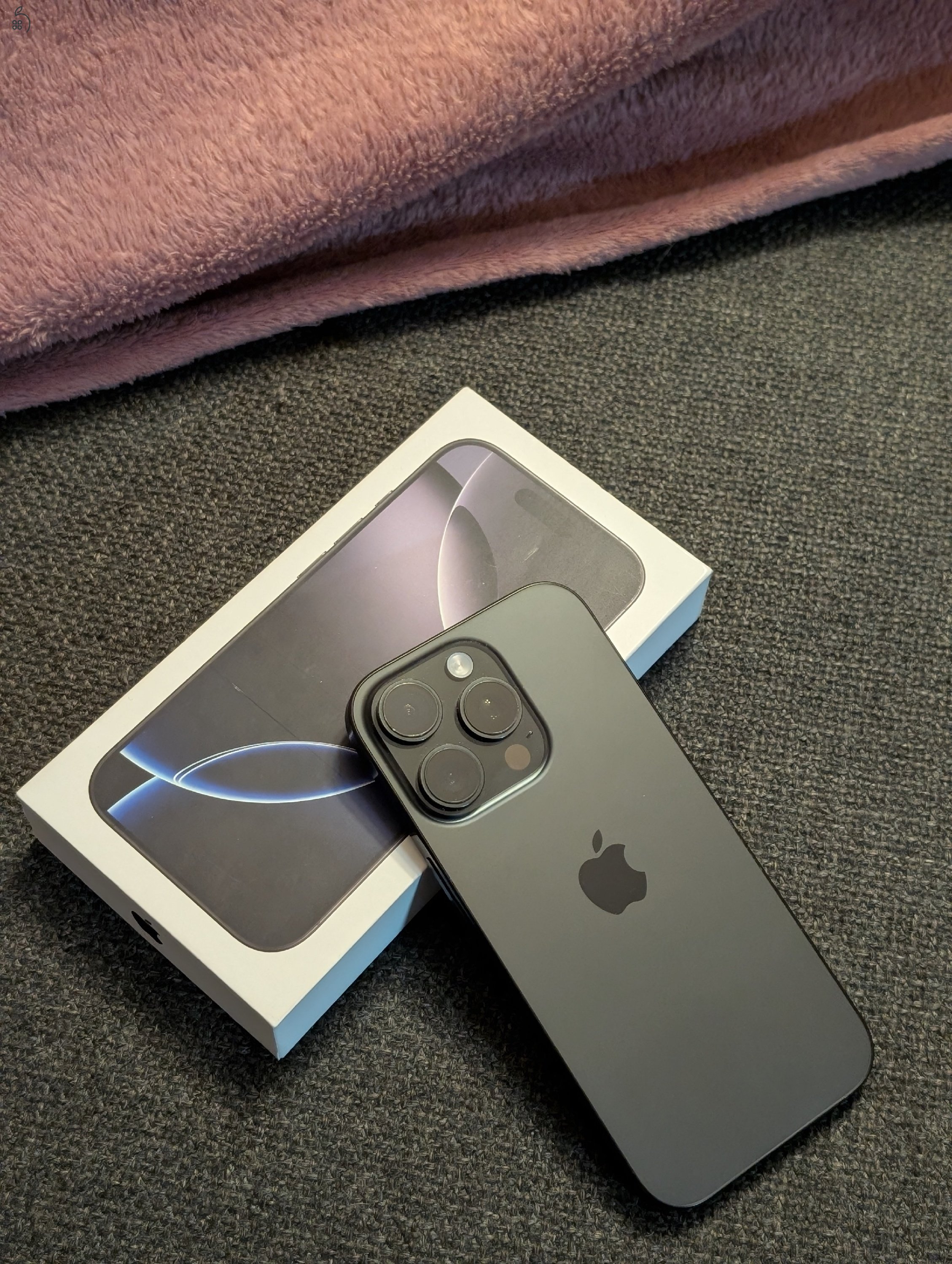 iPhone 16 Pro Black Titanium
