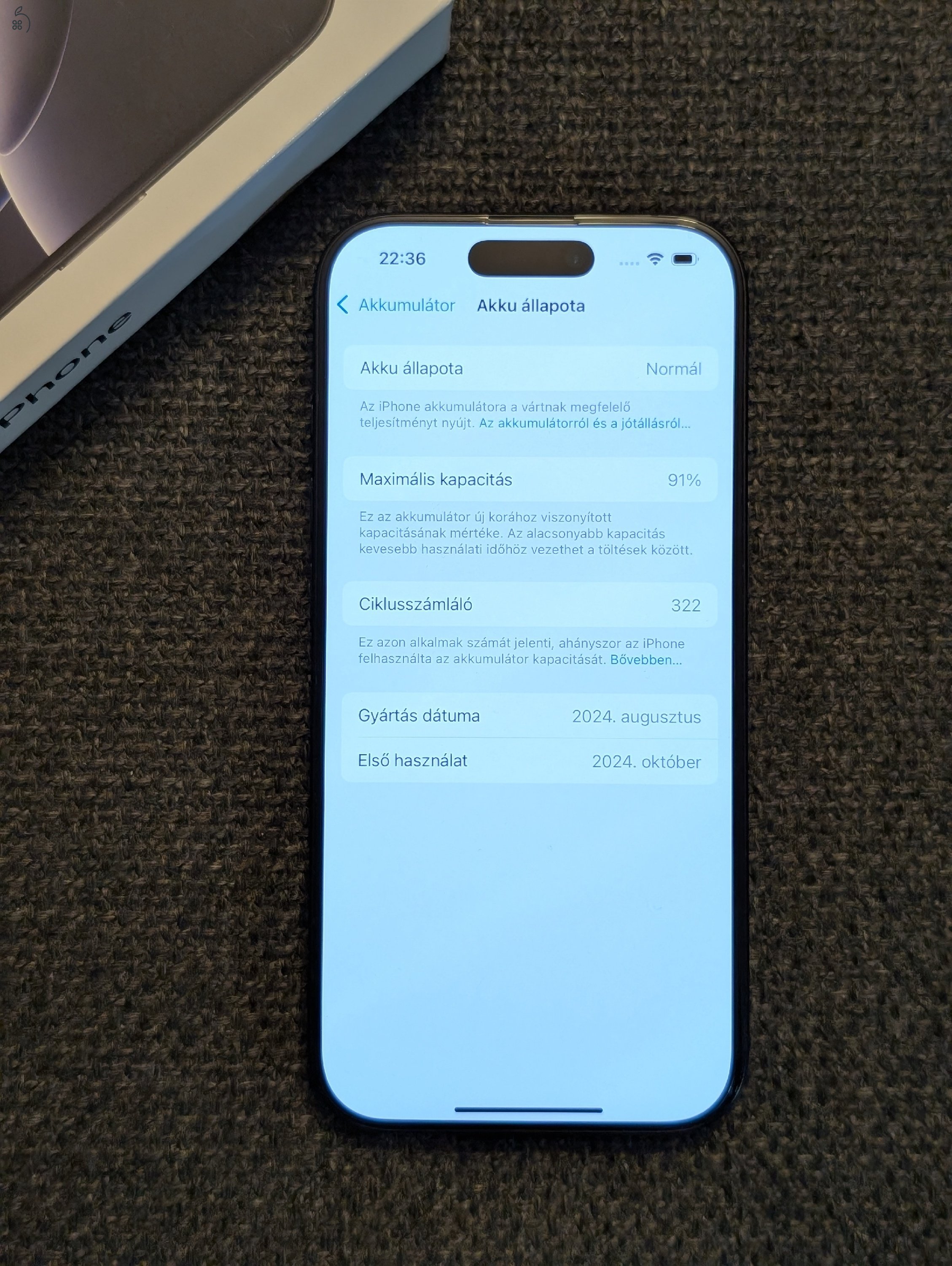 iPhone 16 Pro Black Titanium