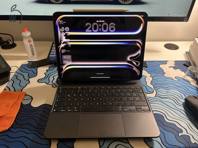 iPad Pro M4 13 Cellular 256GB + Magyar Magic Keyboard + Apple Pencil Pro