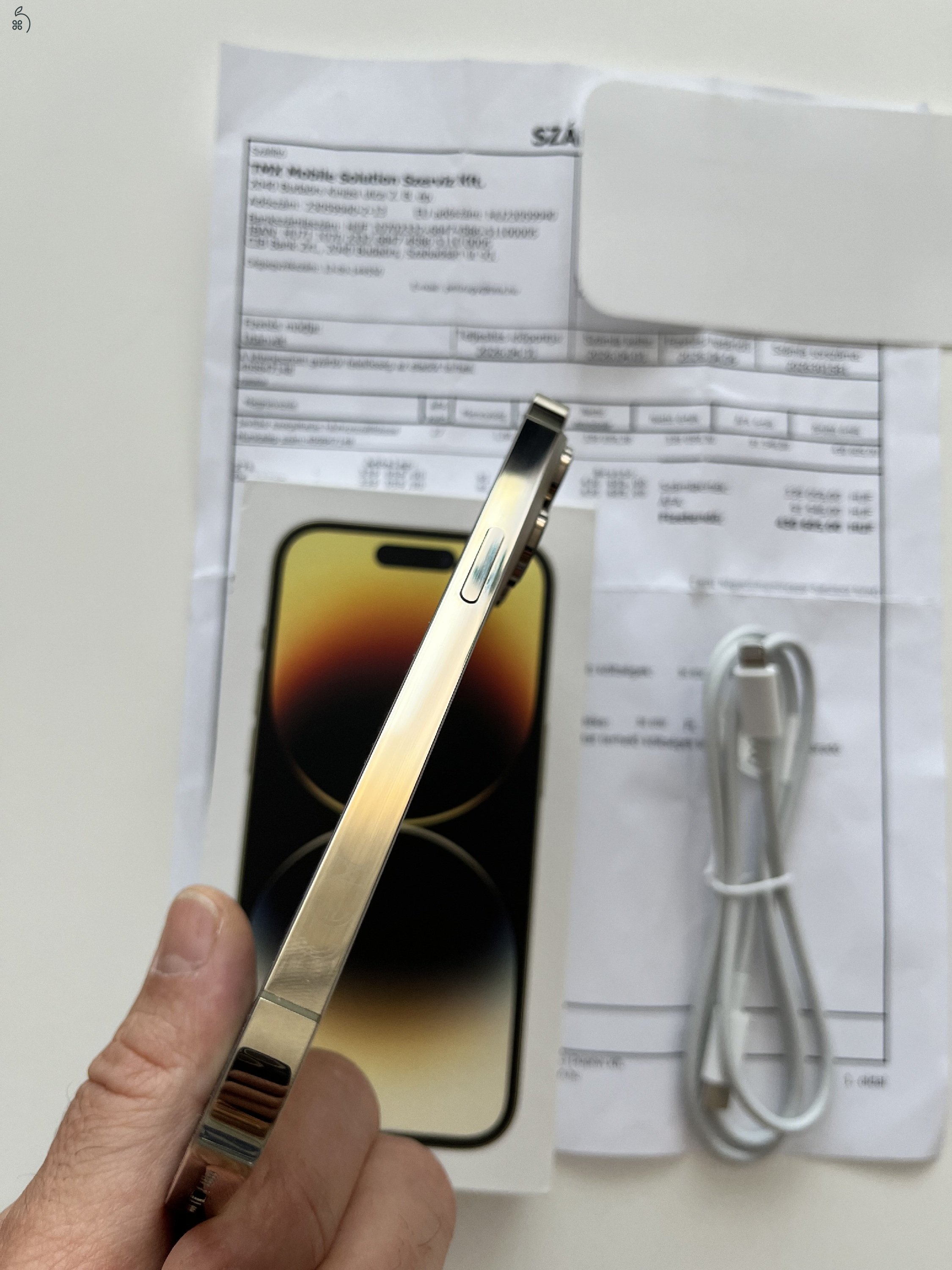 iPhone 14 Pro 128GB Új, nem felújított! Gold!