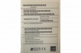 MacBook Pro 13-inch 2018 MBP13.3/2.3GHz/8GB/128GB/HCZ/INT szép állapotú, elhúzható kameravédővel