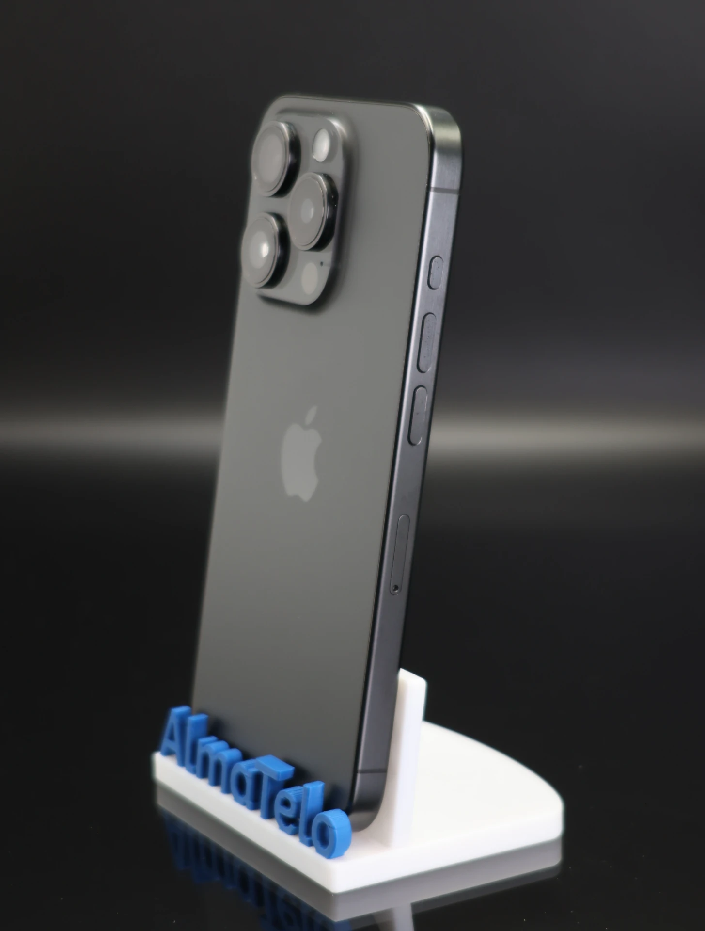 Apple iPhone 15 Pro 128 GB Black Titanium 100% akku - 12 HÓ GARANCIA